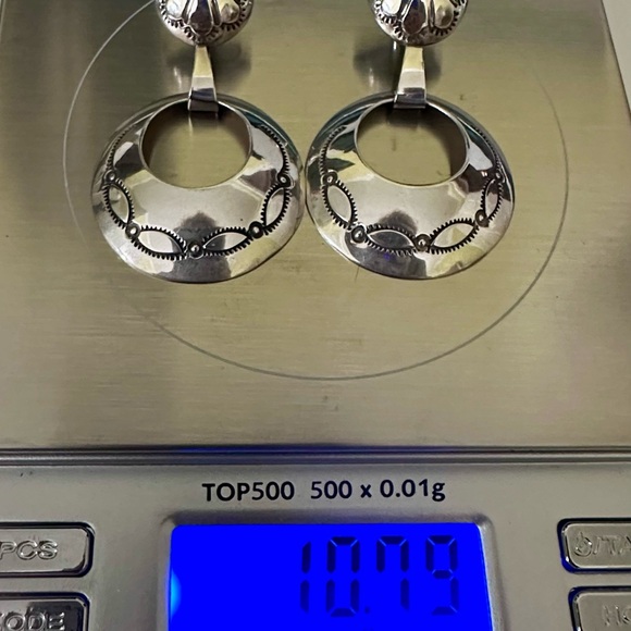 Native American Drop Earrings - Picture 4 of 4